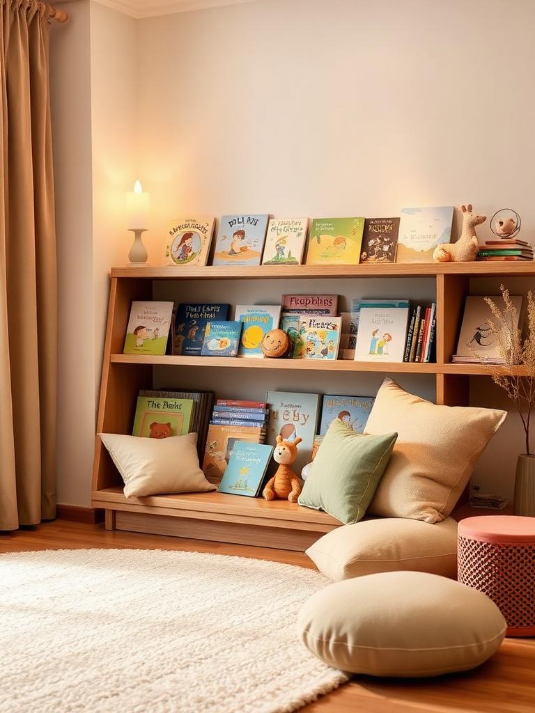The Reading Corner styled with a Little Woven rug